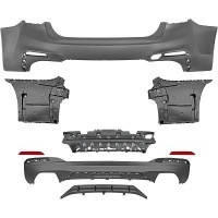 Pare choc arriere BMW Serie 5 G31 touring 17-20 look M-Perf