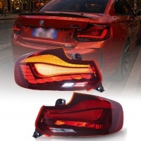 2 Feux arriere OLED dynamiques BMW Serie 2 F22 F23 F87 look M2 - 13-20 - Rouge