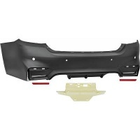 Pare choc arriere BMW Serie 4 F36 gran coupe 13-17 - look M4 - PDC