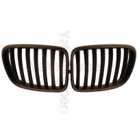 Grilles calandre BMW X1 (E84) 09-12 - Noir Mat