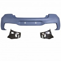Pare choc arriere BMW Serie 1 F20 F21 phase 2 - 15-19 M-tech - PDC et sans