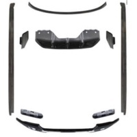 Kit de spoilers look M-Performance look carbone pour BMW X6 F16 / F86 14-19