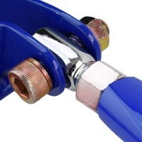 Barre anti-rapprochement alu bleu réglable VW Golf 4