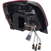 2 Feux arriere VW Polo 6R 6C dynamiques - fullLED look lazer - Fumé