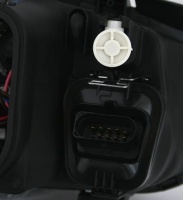 2 Phares Volkswagen GOLF 4 Design antibrouillards - Noir
