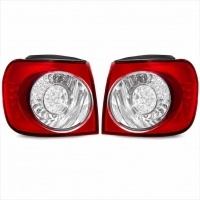 2 Feux arrière VW Golf Plus 05-09 - LED - Rouge / Clair