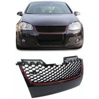 Grille calandre VW Golf 5 (V) - look GTI - Noir sans embleme