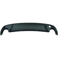 Diffuseur arriere GOLF 6 look GTI double 08-12 - Noir