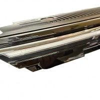 Grille calandre VW Golf 8 (VIII) 20-23 - look R avec LED - Noir brillant