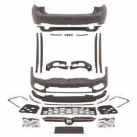 Kit carrosserie complet VW Golf 8 (VIII) 19-24 - look GTI + calandre LED + DRL