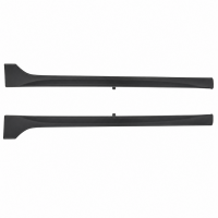 Bas de caisse noirs pour VW Golf 8 R 20-24