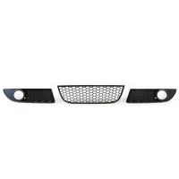 Kit Grilles antibrouillard calandre VW Polo 9N3 - 05-09 - look GTI