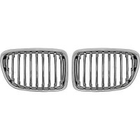 Grilles calandre BMW X1 (E84) 09-12 - Chrome