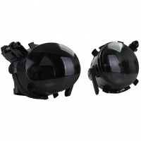 Antibrouillards gauche droit pour Seat Ibiza 6J - Leon 1P - Noir