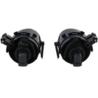 Antibrouillards gauche droit pour Seat Ibiza 6J - Leon 1P - Noir