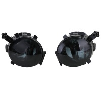 Antibrouillards gauche droit pour Seat Ibiza 6J - Leon 1P - Noir