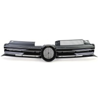 Grille calandre VW Golf 6 (VI) - look R - Noir