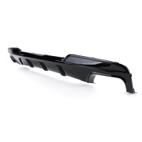 Diffuseur arriere BMW serie 5 F10 F11 sortie double look mperf - brillant