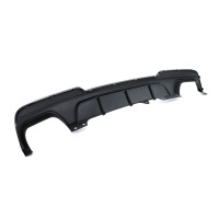 Diffuseur arriere BMW serie 5 F10 F11 sortie double look mperf - brillant