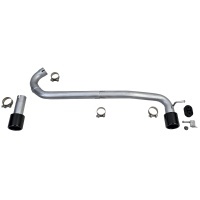 Diffuseur Echappement arriere BMW serie 4 F32 F33 F36 double sortie - noir brillant