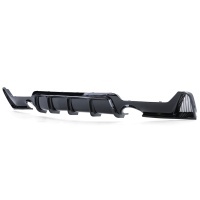 Diffuseur Echappement arriere BMW serie 4 F32 F33 F36 double sortie - chrome