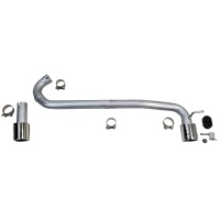 Diffuseur Echappement arriere BMW serie 4 F32 F33 F36 double sortie - chrome