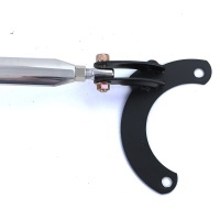 Barre anti-rapprochement alu réglable Peugeot 206 98-08