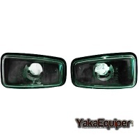 Clignotants repetiteurs d'aile Peugeot 106 96-03 - Noir