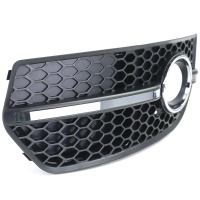 Grilles antibrouillard Audi Q5 09-12 - Noir brillant - look RS