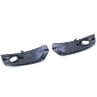 Grilles antibrouillard Audi Q5 09-12 - Noir brillant - look RS