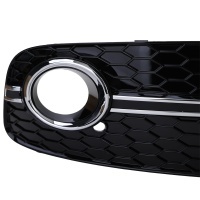 Grilles antibrouillard Audi Q5 12-16 - Noir brillant - look RS