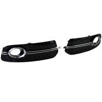 Grilles antibrouillard Audi Q5 12-16 - Noir brillant - look RS
