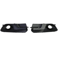 Grilles antibrouillard Audi Q5 12-16 - Noir brillant - look RS