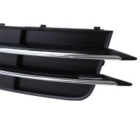 Grilles antibrouillard Audi A6 C7 11-14 - Noir chrome - look S