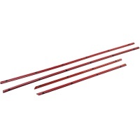 Baguettes moulures de portes BMW X5 E53 99-06 - noir mat