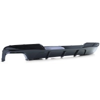 Diffuseur arriere BMW serie 5 F10 F11 sortie double look mperf - brillant