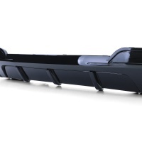Diffuseur arriere BMW serie 5 F10 F11 sortie double look mperf - brillant