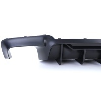 Diffuseur arriere BMW serie 5 F10 F11 double sortie double look 550i