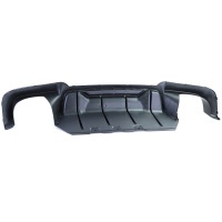 Diffuseur arriere BMW serie 5 F10 F11 double sortie double look 550i