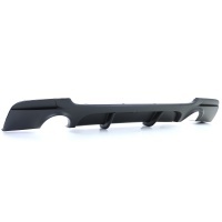 Diffuseur arriere BMW serie 3 E92 E93 double sortie look 335i - Mat