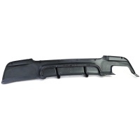Diffuseur arriere BMW serie 3 E92 E93 double sortie gauche- Mat
