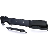 Diffuseur arriere BMW serie 1 F20 F21 phase 1 double sortie gauche - Mat