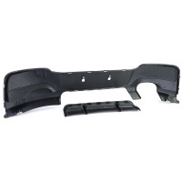 Diffuseur arriere BMW serie 1 F20 F21 phase 1 double sortie gauche - Mat