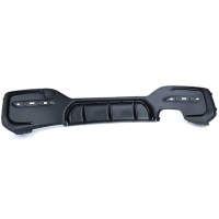 Diffuseur arriere BMW serie 1 F20 F21 phase 2 LCI double sortie gauche - mat
