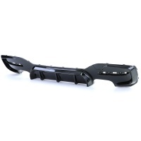 Diffuseur arriere BMW serie 1 F20 F21 phase 2 LCI double sortie - brillant