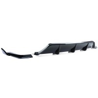 Diffuseur arriere BMW X5 F15 13-18 look Mperf - noir Brillant