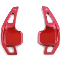 Palettes volant Alu Rouge BMW F20 F22 F45 F30 F31 F32 F33 F10 F11 F48 F26 F15 F16