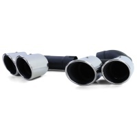 Embouts - Pots Echappements inox BMW X5 G05 X6 G06 - look m