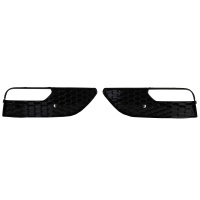 Grilles antibrouillard Audi A3 8V 2012 -2016 - look RS3 noir brillant