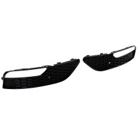 Grilles antibrouillard Audi A3 8V 2012 -2016 - look RS3 noir brillant